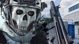 Ghost Riley next to a Lachmann Sub SMG